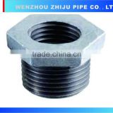 1/4 " Threaded NPT Hex Head Water Pipe Plug And Steel Bushing Fitting