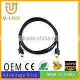 Slim Hdmi to Hdmi Cable 2.0 2k 4k Supported,male to Male Hdmi Cable 2.0 for Computer Camera thumbnail-1