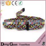 2016 Hot Sale Tassel Belt Webbed Elastic Girl With Leather Taps Pyramid Jeans thumbnail-4