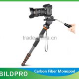 BILDPRO New Products Camera Stand Monopod Carbon Fiber Light Stand
