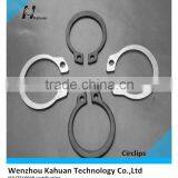 JIS B 2804 Circlip Class With Black Zinc Plated Retaining Ring for Shafts thumbnail-1