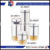 wholesale low price high quality stainless steel food canister