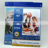 180g Glossy Photo Paper A4 factory direct sales