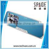 SPD121 High Quality 1080P Full HD DV200 Mirror DVR Rear View Camera 2.7 Inch LCD H.264 Motion Detection Loop Recording G-sensor