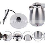 1.8L China Factory Cheap Price Full Certificates Electric Stainless Steel Kettle thumbnail-5