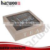 All Kinds of Wooden Tea Box With Acylic Lid thumbnail-4