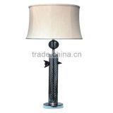 Glass table lamps for interior decoration