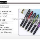 2016 the Most Classic Promotional Aluminium Stylus Ballpoint Pen With LED Light thumbnail-2