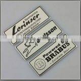 Big Promotion for Custom Abs Chrome Name Badge