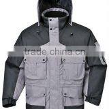 Polyester Oxford Mens Waterproof Winter Parka thumbnail-1