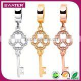 Wholesale Mexican Jewelry Rose Gold Key Military Charms Wholesale