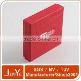 Luxury Design Red Color Paper Box Bracelet Lid and Tray Box Quality Choice thumbnail-6