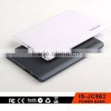 2016 Christmas Gift Item 10000mah Slim Rubber Finish Power Bank With Dual USB Output thumbnail-6