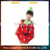 Best Selling High Quality Kids Halloween Strawberry Cosplay Costume Fruit Costume for Party thumbnail-3