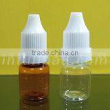 5ml Amber Eye Dropper Bottle With Tamper Evident Cap