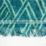 Patchwork Printed Wool Scarf thumbnail-4