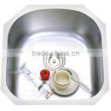 CUPC Single Bowl Stainless Steel Sink Kitchen Unit thumbnail-1