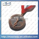 Old Color 3D Tourch Shape Custom Commemorative Religious Medal