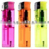 Good Quality Refillable or Disposable Transparent Electric Lighter thumbnail-1