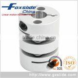 Gear Motor and Ballscrew Shaft Double Disc Couplings With Clamps 12 to 15 mm OD 44x50mm thumbnail-2