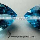 Sky Blue Topaz Semi Precious Gemstone Pear Cut Lot For Diamond Ring From Jaipur