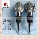 Religious Maitreya Buddha Metal Bottle Stopper