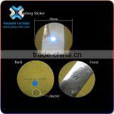 As Seen On Tv Fashional Custom Your Own Logo Glow In Dark Slap Coaster,led Light Sticker