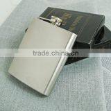 7oz Stainless Steel Liquor Hip Flask With Logo thumbnail-1