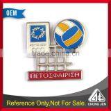 Customized olympic sport volleyball pin badge