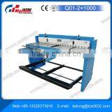 Plate Shearing Machine Q01-2X1000 Sheet Metal Cutting For Sale