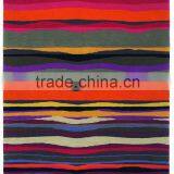 Amazing Red Hand Tufted Rug for Decoration, Apartment thumbnail-1