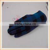 Great Checkered Handmade Touch Screen Bicycle Ladies Gloves thumbnail-5