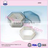Plastic Biscuit Cutter Set Wavy Edge Hexagon Nylon Cookie Cutter thumbnail-1