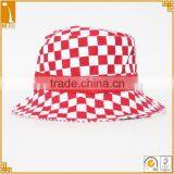 Female Printed Multi Panels 100% Cotton Custom Bucket Hat Wholesale thumbnail-1