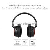 Best selling dual use professional noise cancelling headphone with dynomic noise removing technology