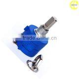 Wxd3590 6.3mm Round and Flat Shaft Wirewound 10 Turn Potentiometer thumbnail-6