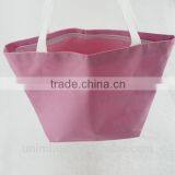 Blue Plain Shopping 600d Polyester Canvas Bag for Custom thumbnail-3
