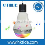 portable wireless music smart colorful led bluetooth speaker lamp with app control