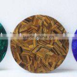 Semi Precious Gemstone Malachite , Tiger Eye And Lapiz Table Top
