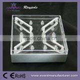 4 Inch Square Shape LED Table Centerpiece Candelabra Vase Base Party Supplies thumbnail-1