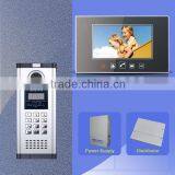 Apartment Video Door Intercom With Handsfree Video Monitor thumbnail-1