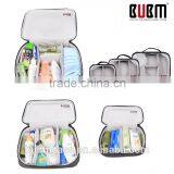 BUBM Clear PVC Portable Zipper Digital Storage Bag With Three-piece thumbnail-4