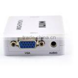 Hot Sell Mini VGA TO HDMI Converter , Vga2hdmi Converter Dengan With Audio 1080P 3D thumbnail-2