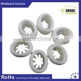 Custom Fashion Wristband With Plastic Lock for Event/party Use Polyester Fabric Wristbands With Closure thumbnail-4