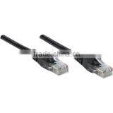 Intellinet Patch Cable, Cat6, UTP, 50', Black