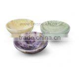 Mix Agate Bowl 3-4 Inches thumbnail-1