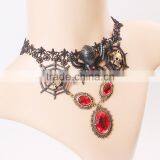 MYLOVE Fashion Fantastic Halloween Chain Necklace With Web and Spider MLY262 thumbnail-2