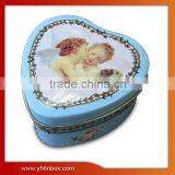 Antique Heart Shaped Tins