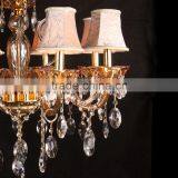 Top Crystal Contemporary Candle Pendent Light thumbnail-3
