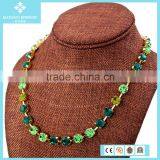 Fashion Multi Austria Crystal Diamond Tennis Necklace thumbnail-2